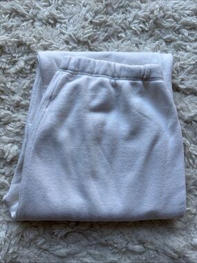 Eterne Cream Wide Leg Sweatpants